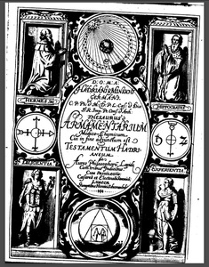 Hadriani a Mynsicht alias Tribudenii…” Thesaurus Et Armamentarium Medico-Chymicum: Hoc est Selectißimorum, contra quosuis morbos, pharmacorum conficiendorum secretissima ratio : Propria laborum experienta, multiplici & felicissima praxi confirmata… Cui In Fine Adiunctum Est Testamentum Hadrianeum De Aureo Philosophorum Lapide